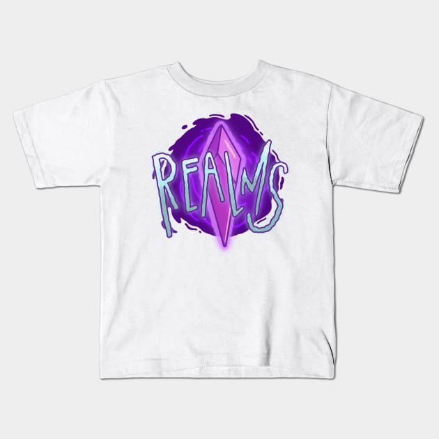 Realms Kids T-Shirt by EDeChellis25